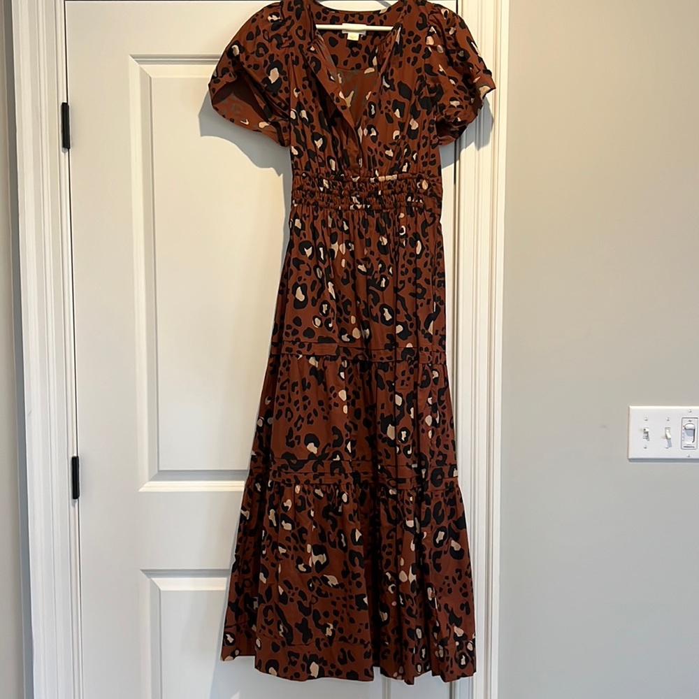 LIKE NEW! Maeve Somerset Animal Print maxi - size Medium